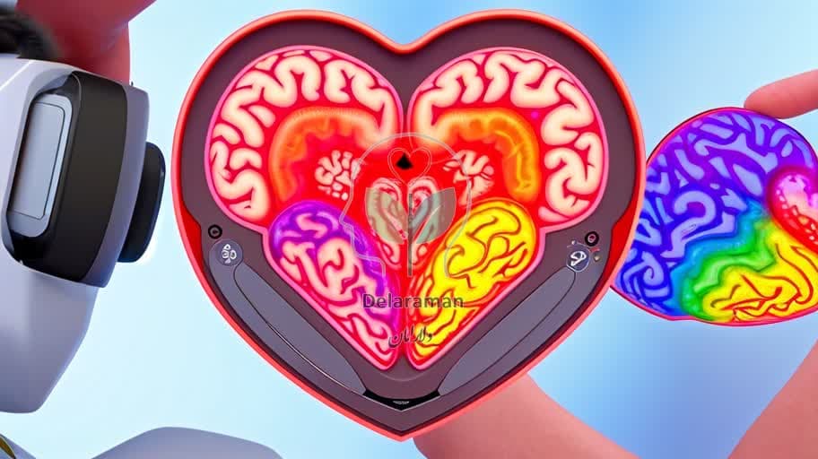 نقشه مغزی رضایت از زندگی